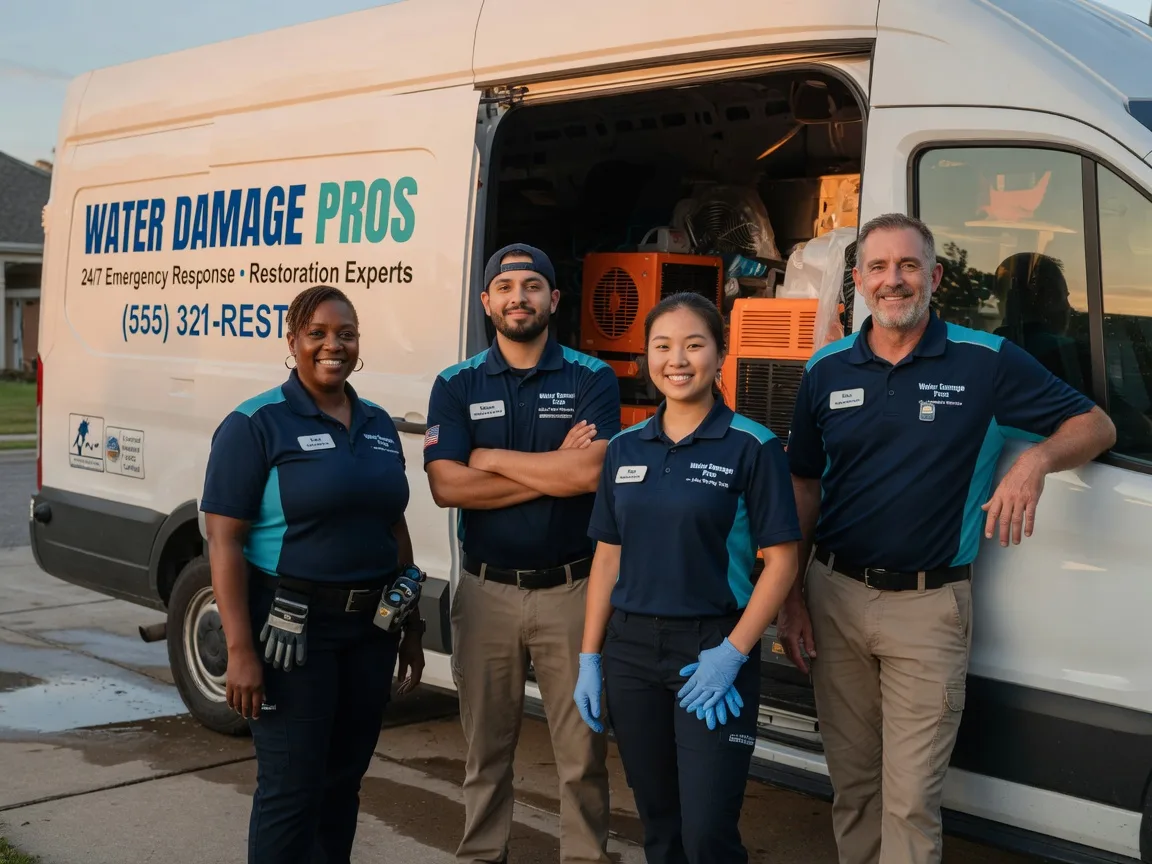 Water Damage Restoration company in Mantee, MS